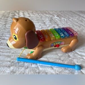 VTech Zoo Jamz Doggy Xylophone Pull Along Musical Toy GUC